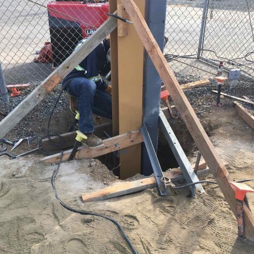 Substation Wall Foundations