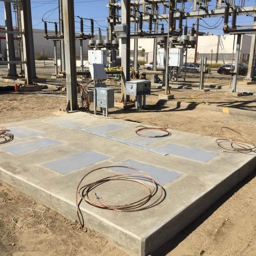 Transformer Bank Foundation Install